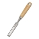 Стамеска-долото 22мм деревянная ручка из бука Классик ЗУБР