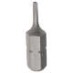 Бита TORX Т6Hх25мм 1/4" S2 JTC