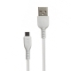 Кабель micro USB-USB 1м. X13 белый HOCO