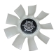 Вентилятор КАМАЗ-ЕВРО 640мм с вязкостной муфтой СБ дв.CUMMINS ISBe185-300 BORG WARNER