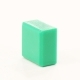 Колпачок кнопки 13.2х15.6х7.2 прямоугол.пластик зеленый