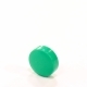 Колпачок кнопки 9.8х4.6/3.0х3.8мм круглый пластик зеленый