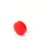 Колпачок кнопки 9.8х4.6/3.0х3.8мм круглый пластик красный