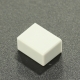 Колпачок кнопки 15.0х7.4х11.0/3.2х3.2мм прямоугольный пластик серый