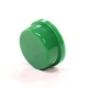 Колпачок кнопки 11.5х7.5/3.2х3.8мм круглый пластик зеленый