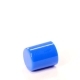 Колпачок кнопки круглый пластик синий