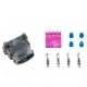 Колодка соед.4pin TE PARTS