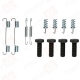 Ремкомплект колодок руч.торм. MERCEDES W124,W126,W201,W202,W210 MASTERKIT