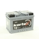 Аккумулятор KORTEX SILVER Dynamic 78 а/ч пуск.ток 750А