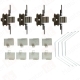 Пластины MAZDA 6 противоскрипные колодок тормозных передних к-т MASTERKIT