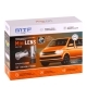 Комплект головного освещения LED H4 MINILENS 30/45,4500lm,5500K MTF серия CYBER LIGHT к-т