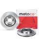 Диск тормозной GEELY Goolray передний METACO (к-т 2шт)