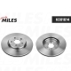 Диск тормозной OPEL Astra K 15- передний MILES (к-т 2шт)