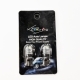 Автолампа 12V W2.1x9.5d 5W 4smd YELLOW 2шт