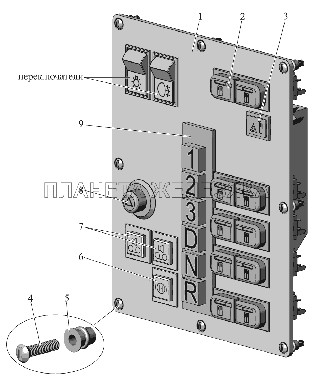 Панель правая 103-3805130 МАЗ-103 (2011)