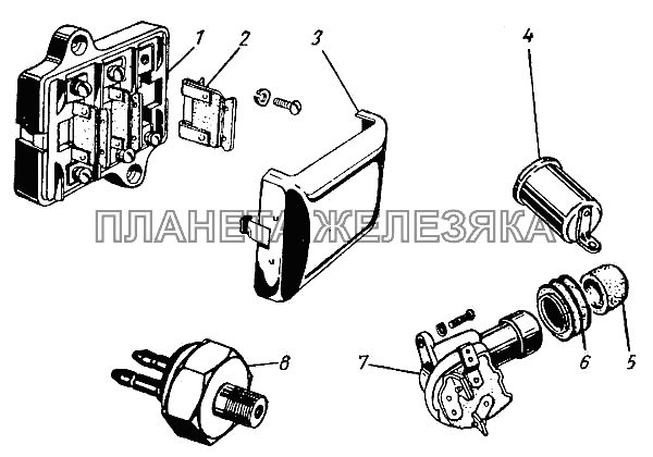 Предохранитель ГАЗ-21 (каталог 69 г.)