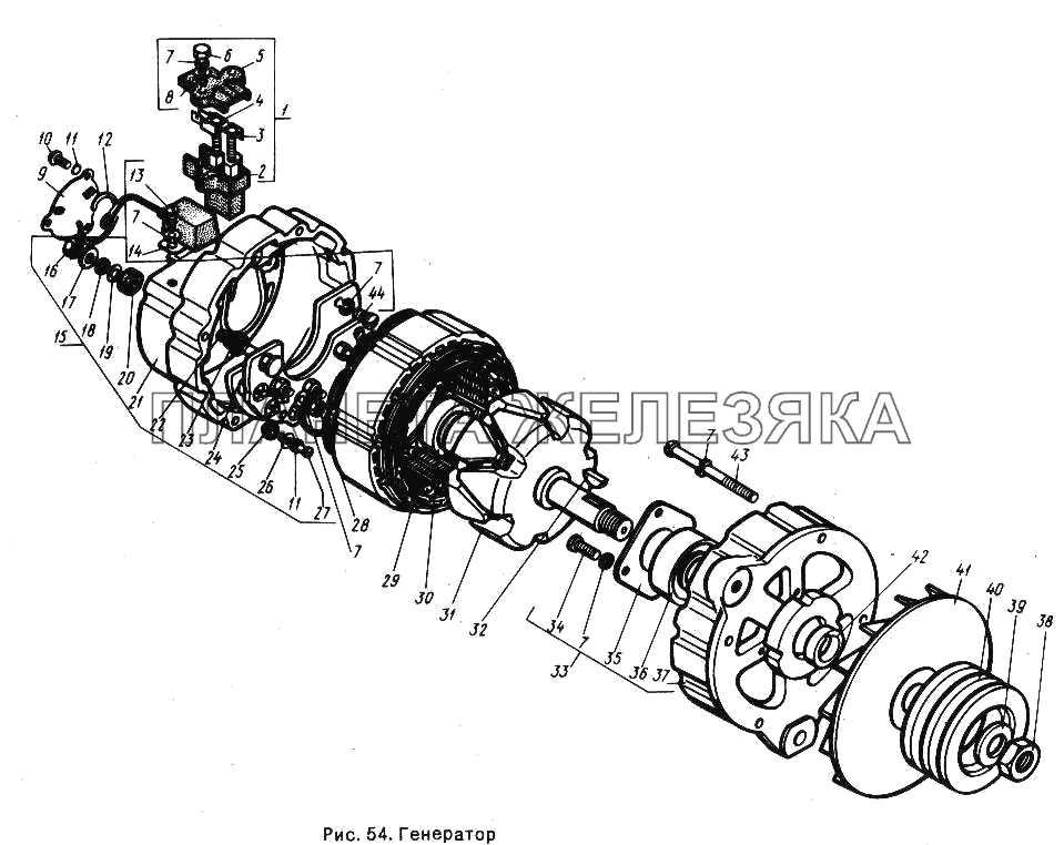 Генератор ГАЗ-24-10