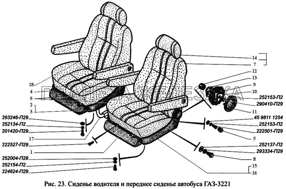 Сиденье на газель иркутск