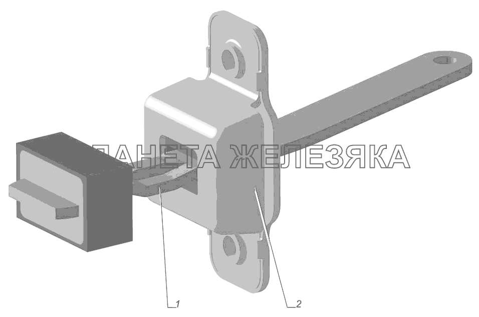 3302-6106082. Ограничитель двери ГАЗ-3302 (с двиг. УМЗ)