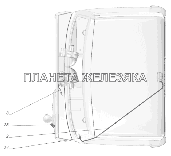 33081-3724002. Установка проводов ГАЗ-33081