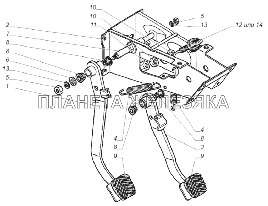 Переделка сцепления на газ 3307