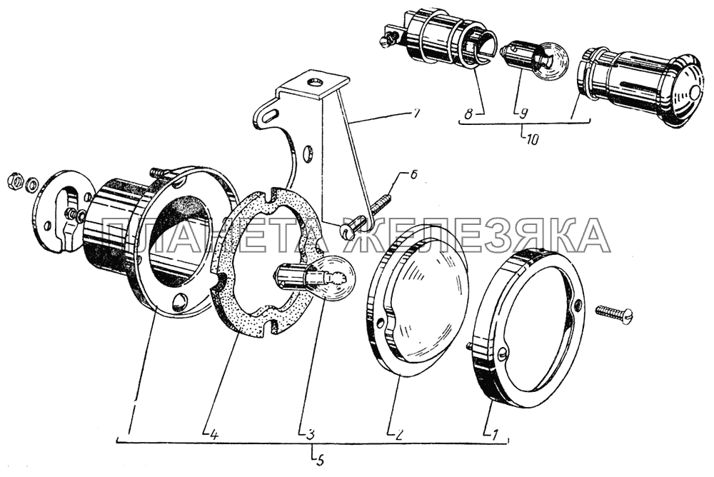 Указатели поворота ГАЗ-51 (63, 93)