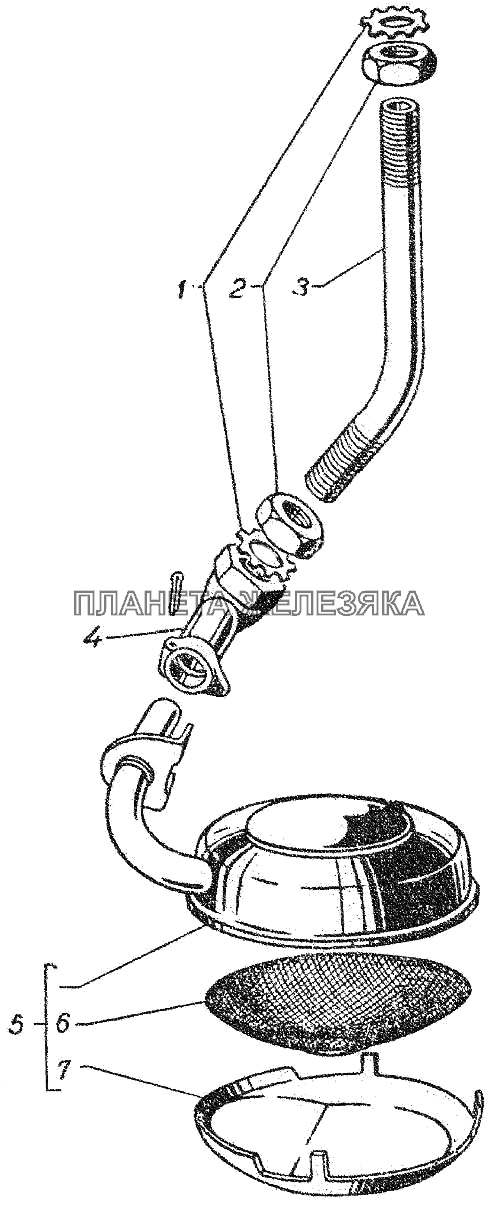 Маслоприемник ГАЗ-69