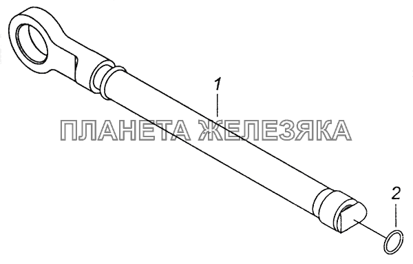 5320-1602568 Толкатель поршня главного цилиндра КамАЗ-4308 (Евро 4)