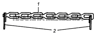 Цепочка с кольцом в сборе 5320-1015160 КамАЗ-4308