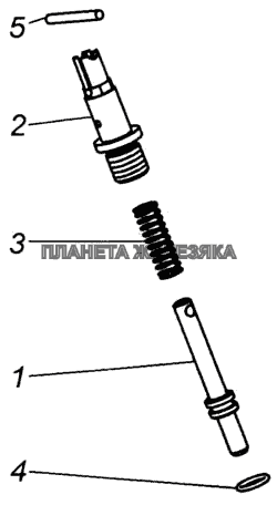 Фиксатор маховика КамАЗ-4326 (каталог 2003г)