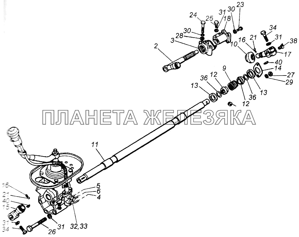 Коробка передач КамАЗ-5320, -55102, -55111, -53212