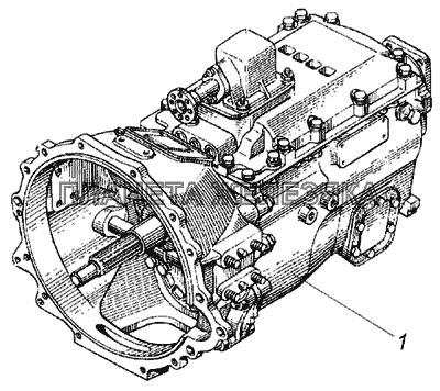 Коробка передач (комплект для запасных частей) КамАЗ-4326