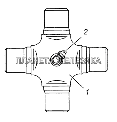 53205-2205026-10 Крестовина карданного вала в сборе КамАЗ-5350 (6х6)