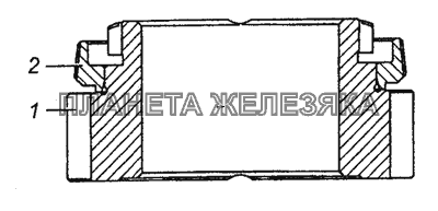154.1770050 Шестерня первичного вала делителя передач в сборе КамАЗ-43501 (4х4)