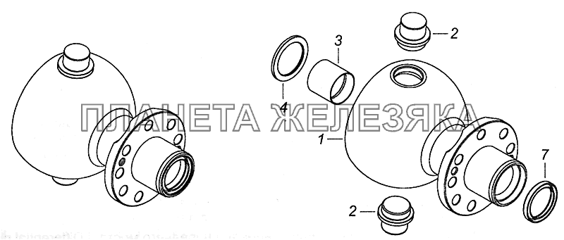 Шаровая опора камаз 4310