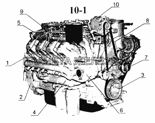 Двигатель КамАЗ-5297