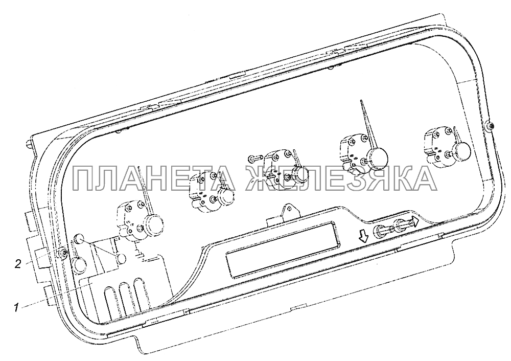 Спидометр камаз евро 2