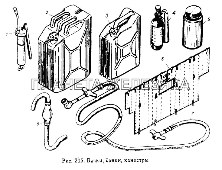 Бачки, банки, канистры Общий (см. мод-ции)