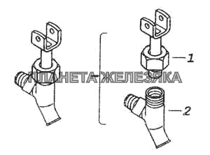 Кран сливной системы охлаждения КамАЗ-53228, 65111