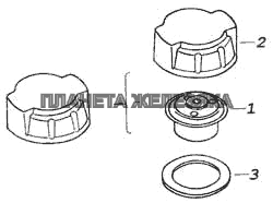 Пробка расширительного бачка камаз