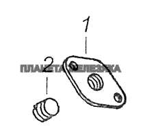 740.1002080 Заглушка водяной полости КамАЗ-65111 (Евро 4)