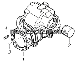 4310-3401010 Картер механизма рулевого управления КамАЗ-65115, 65116 (Евро-4)