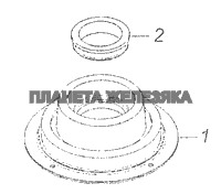 53205-3422122 Уплотнитель с втулкой КамАЗ-65115, 65116 (Евро-4)