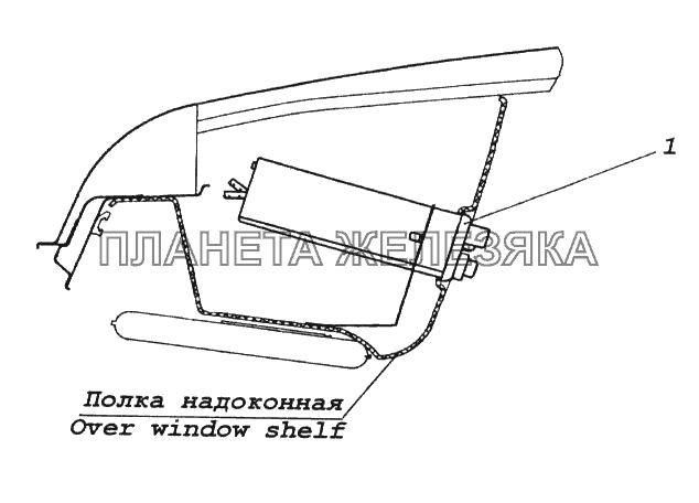 Установка автомагнитолы КамАЗ-65116