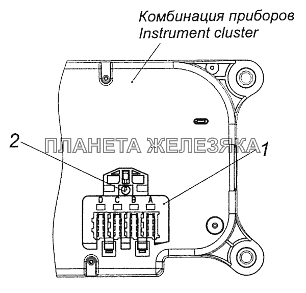 5308-3802001 Пломбировка спидометра КамАЗ-6520 (Euro-4)