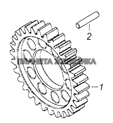 7406.1005031 Шестерня коленчатого вала КамАЗ-65201 Евро 2-3