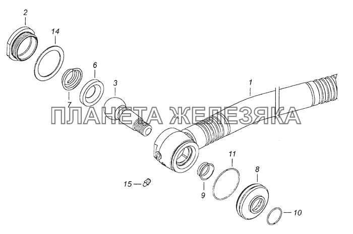 6522-3414010 Тяга сошки КамАЗ-65226