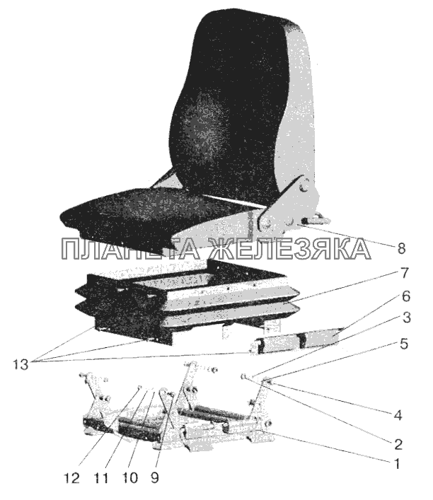 Сидение МАЗ-5516 (2003)