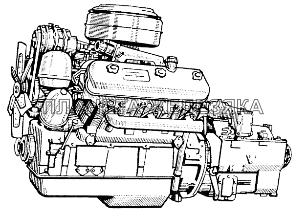 Двигатель ЯМЗ-236 МАЗ-5549