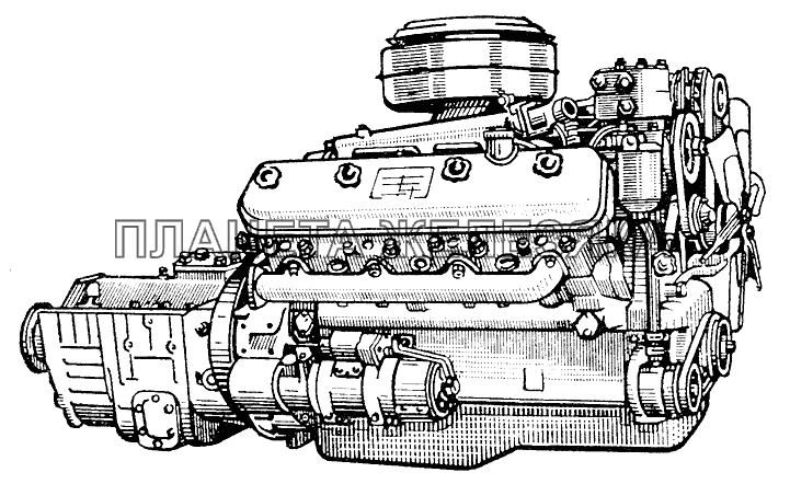 Двигатель ЯМЗ-238 МАЗ-5549